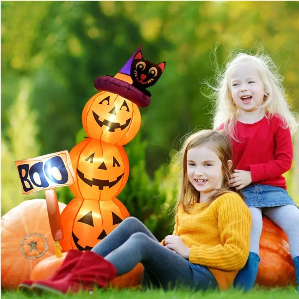 1.6M/5FT Halloween Inflatable  - đánh giá và giá Outdoor Lighting Beacon