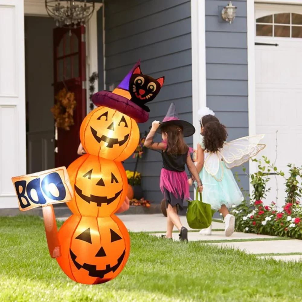 1.6M/5FT Halloween Inflatable  - đánh giá và giá Outdoor Lighting Beacon
