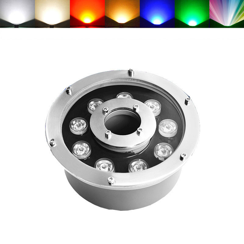 RGB LED Fountain Lamps 12V 24V - đánh giá và giá Outdoor Lighting Around Pool
