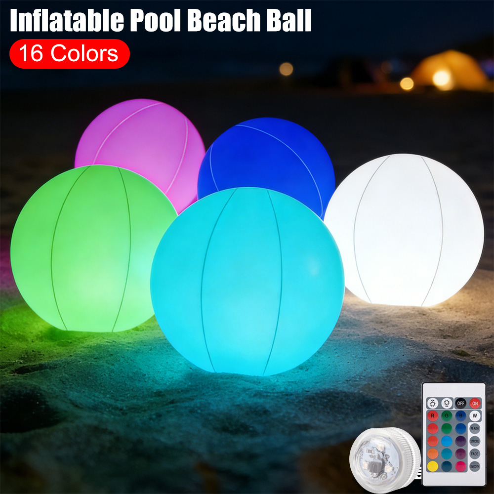 Inflatable Pool Beach Ball Lum - đánh giá và giá Outdoor Lighting Around Pool