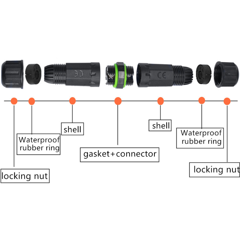 M16 Waterproof Cable Connector - đánh giá và giá Outdoor Lighting Junction