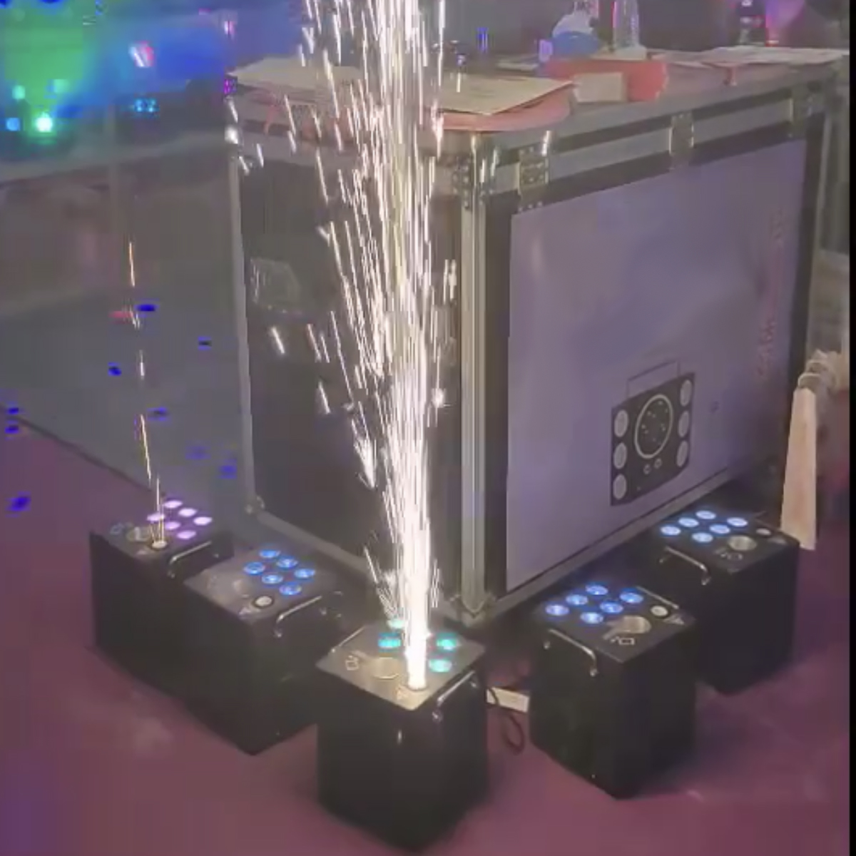 600W LED Cold Spark Machine wi - đánh giá và giá Outdoor Lighting Event