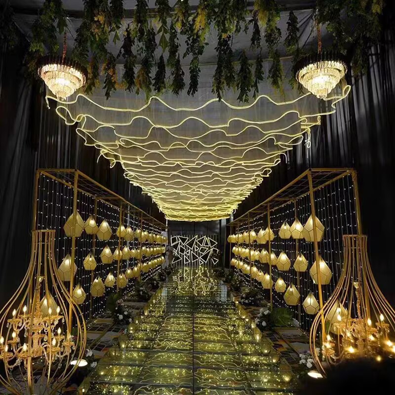 Wedding Ceiling Decoration Out - đánh giá và giá Outdoor Lighting Event