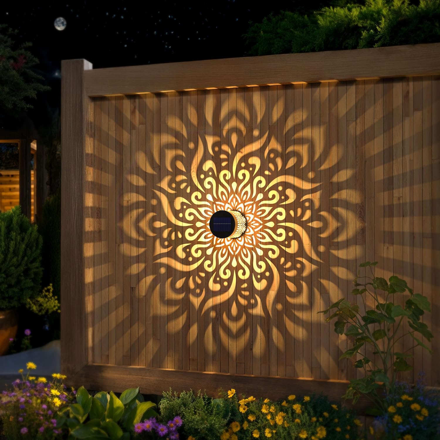 2-Pack Solar Garden Lights IP6 - đánh giá và giá Outdoor Lighting Yellow