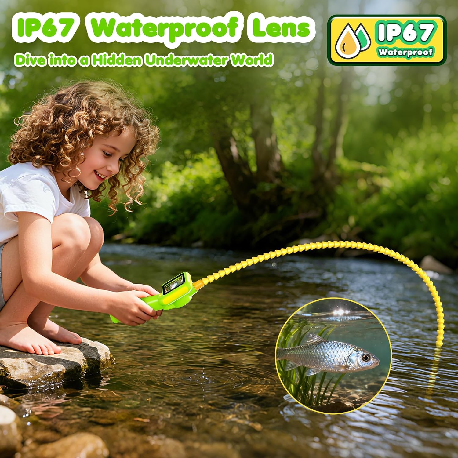 Endoscope for Kids, Borescope  - đánh giá và giá Outdoor Lighting Kits