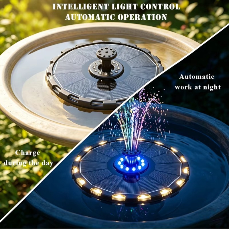AAAN-Solar Fountain Pump Kit 3 - đánh giá và giá Outdoor Lighting Kits