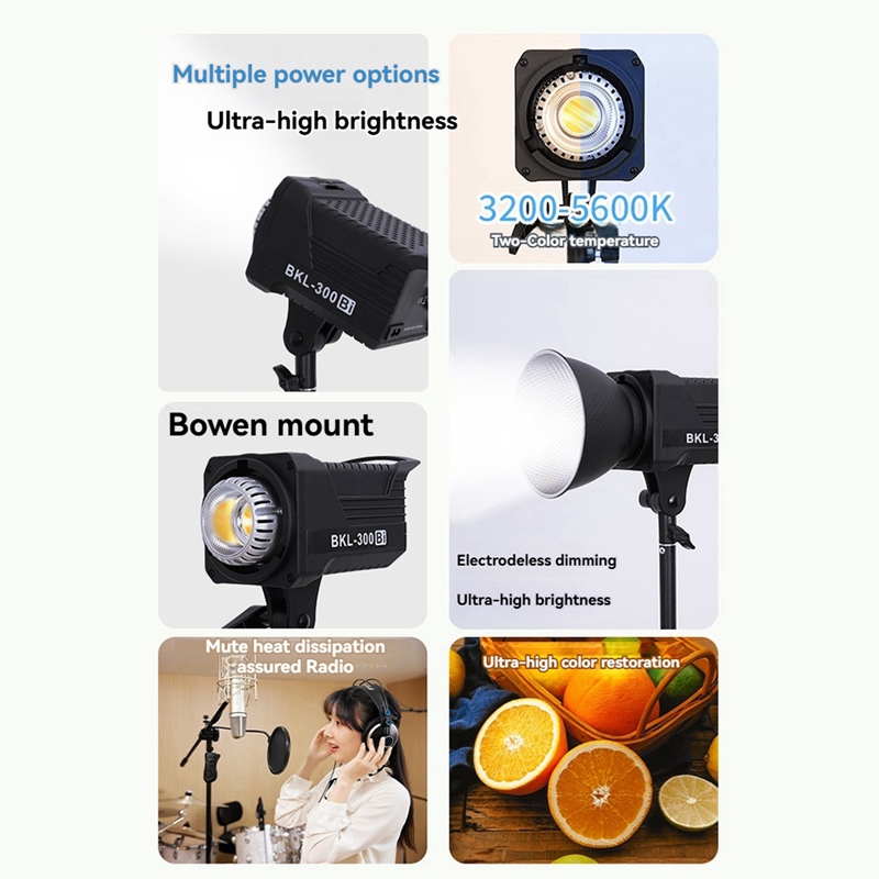 300W Bi LED Video Light, Conti - đánh giá và giá Outdoor Lighting Beacon