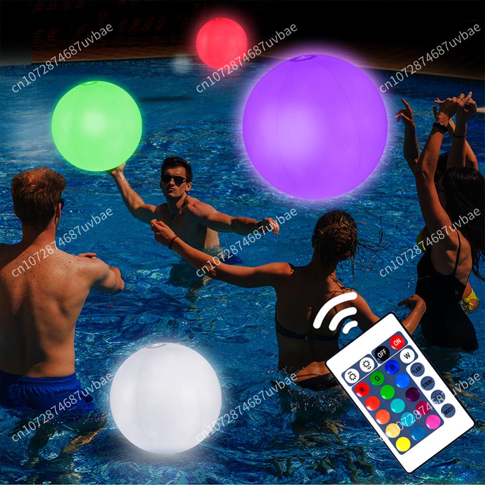 Inflatable Pool Beach Ball 16  - đánh giá và giá Outdoor Lighting Around Pool