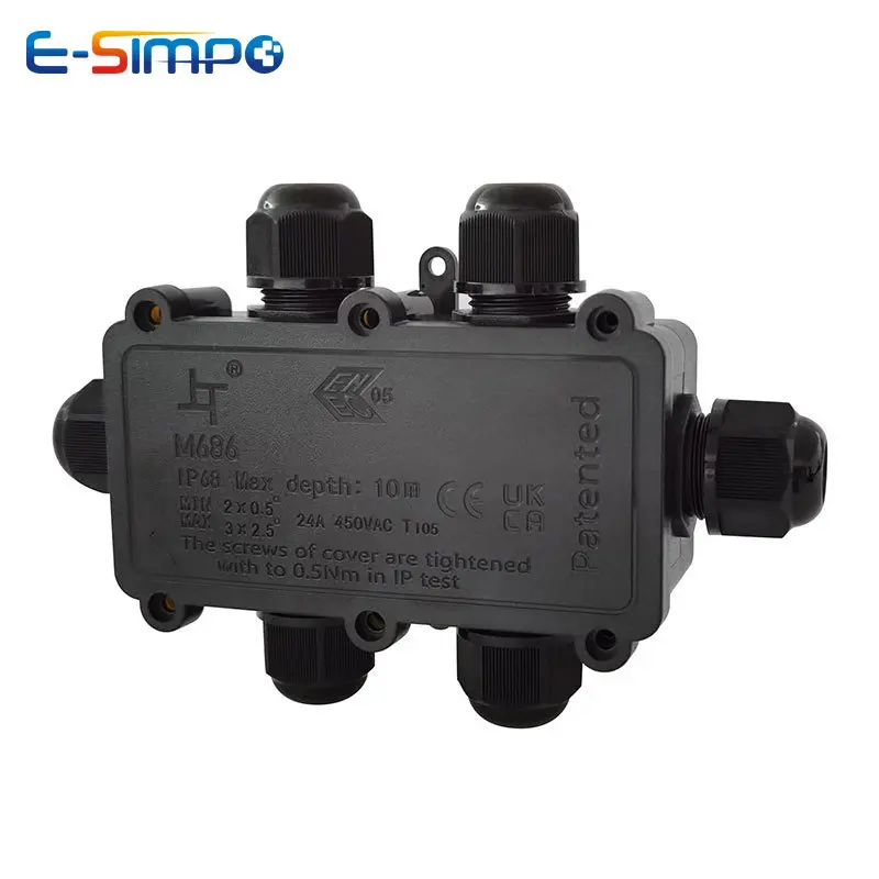 6Way 1IN5Out IP68 Dưới Nước Dâ - đánh giá và giá Outdoor Lighting Junction