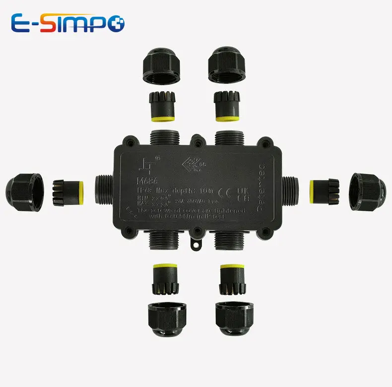 6Way 1IN5Out IP68 Dưới Nước Dâ - đánh giá và giá Outdoor Lighting Junction