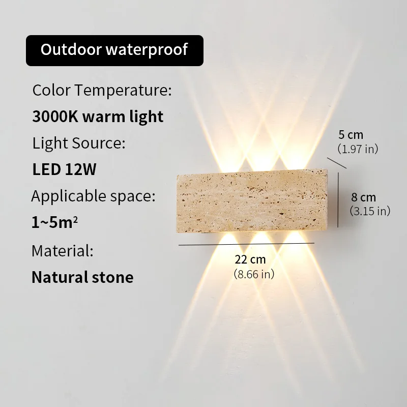 Wabi-sabi LED Wall Lamp Garden - đánh giá và giá Outdoor Lighting With Outlet