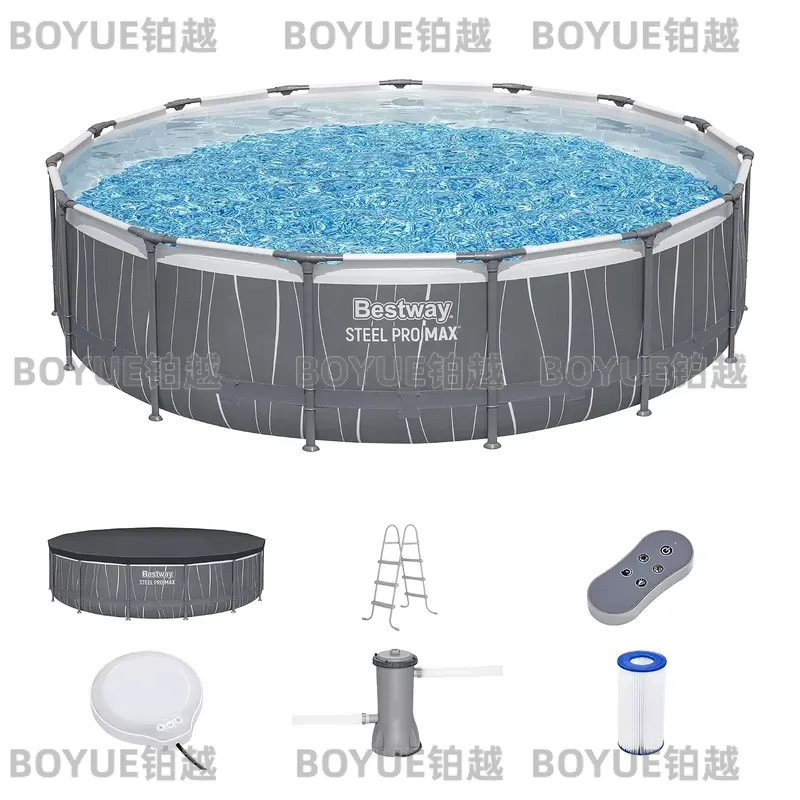 Round Steel Frame Above Ground - đánh giá và giá Outdoor Lighting Around Pool