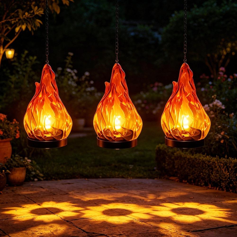 Solar Flame Hanging Lantern Li - đánh giá và giá Solar Lantern Hanging