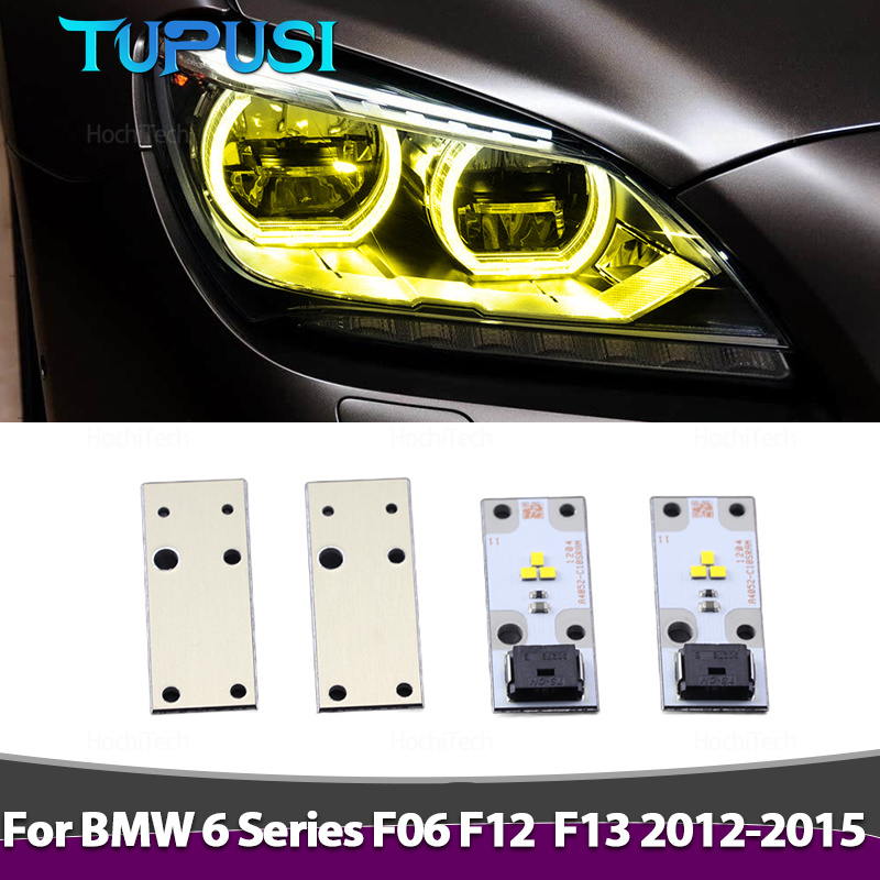 Yellow Angel Eyes for BMW 6 Se - đánh giá và giá Outdoor Lighting Yellow