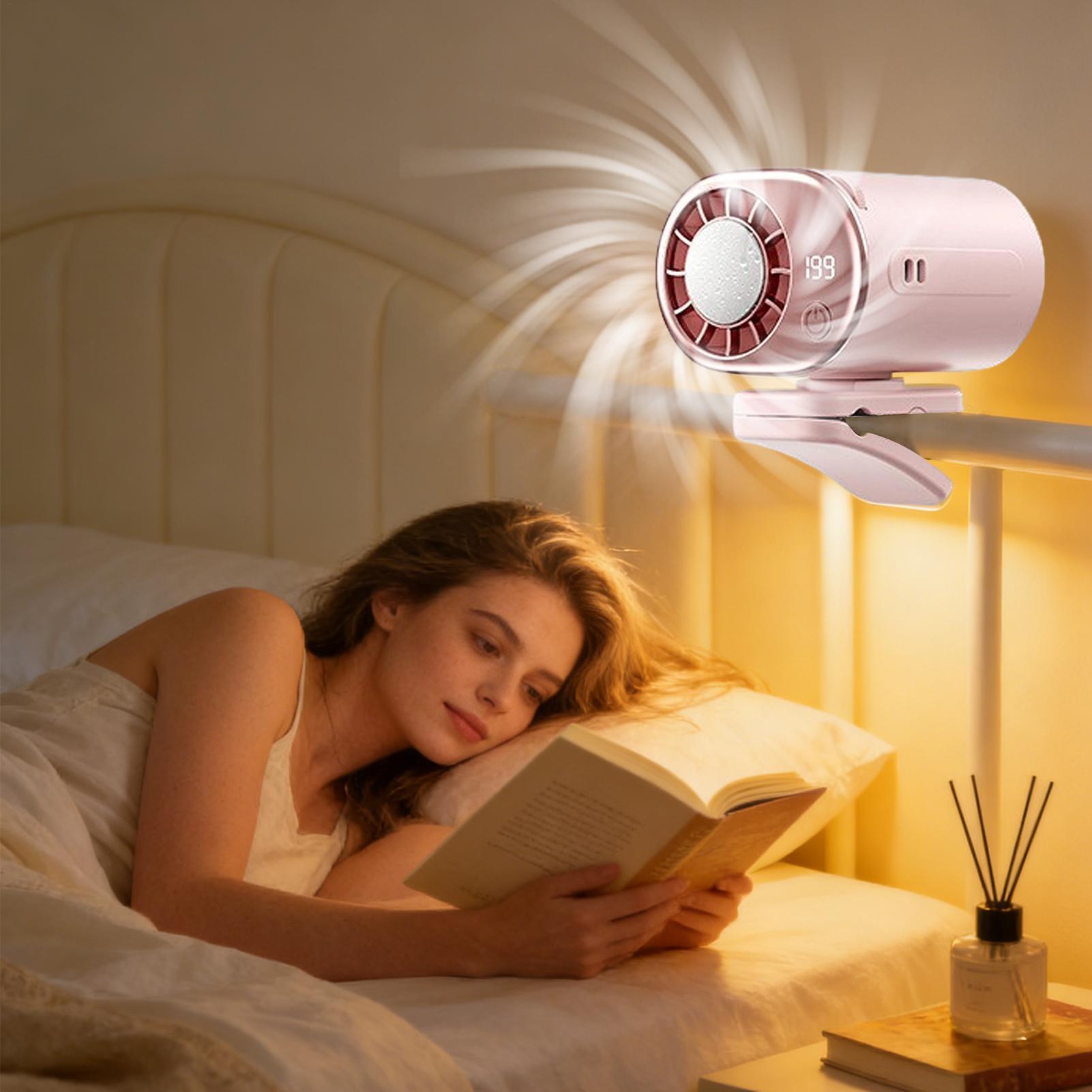 Portable Car Clip Fan Mini Por - đánh giá và giá Umbrella Led Clip