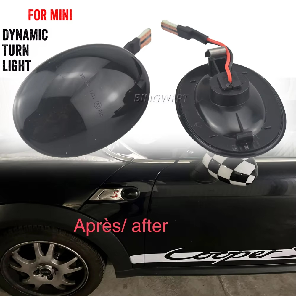 2pcs Dynamic LED Side Marker f - đánh giá và giá Outdoor Lighting Yellow