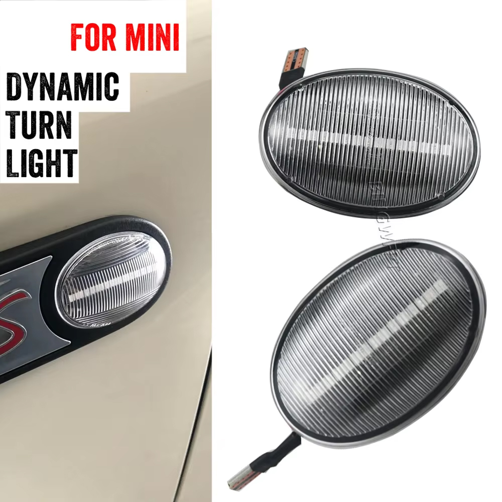 2pcs Dynamic LED Side Marker f - đánh giá và giá Outdoor Lighting Yellow