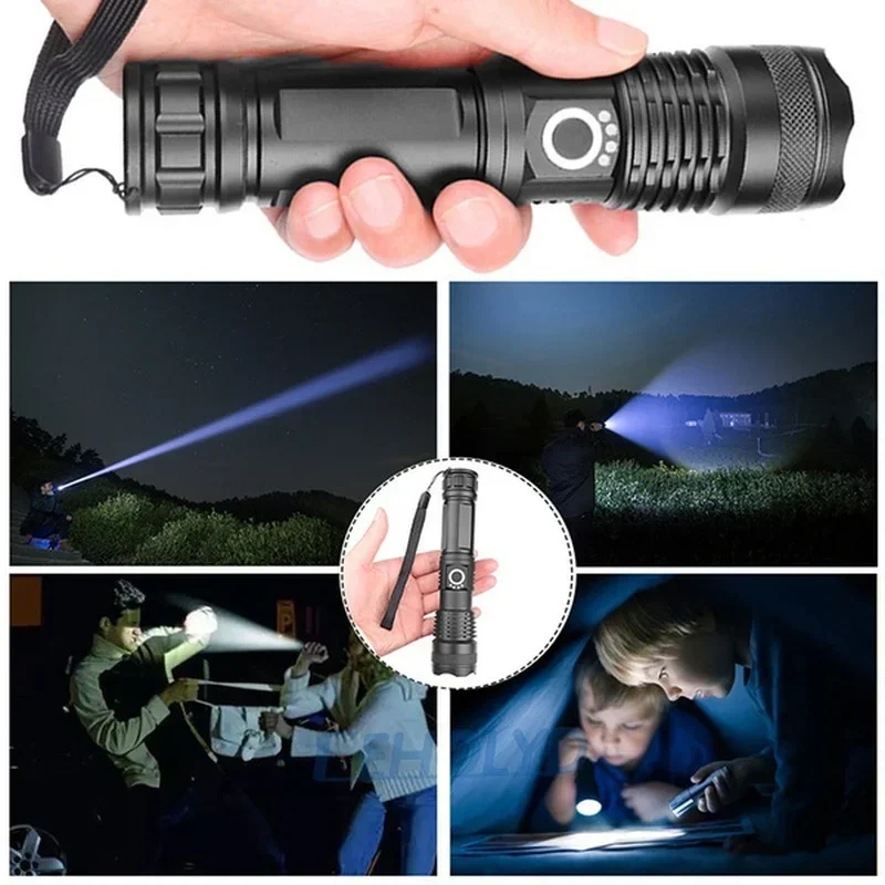 High Power XHP70 Led Flashligh - đánh giá và giá Outdoor Lighting Beacon