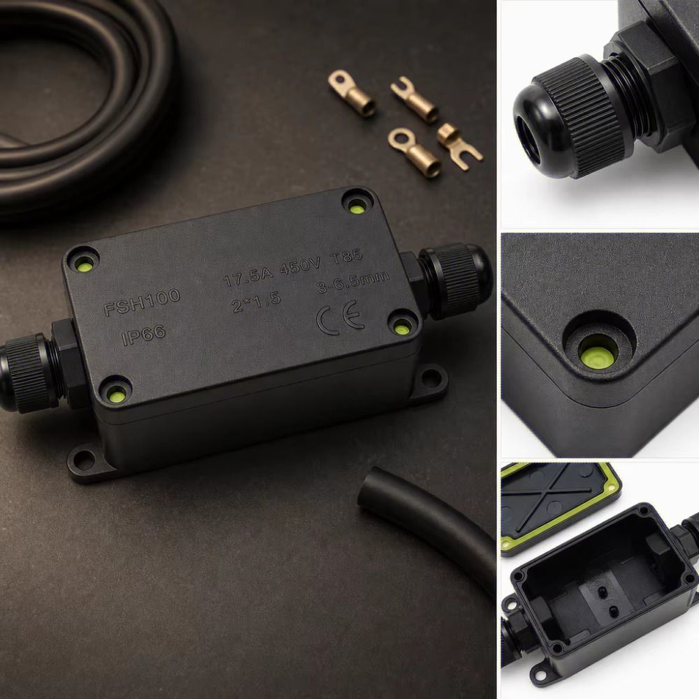 IP66 Junction Box Waterproof 2 - đánh giá và giá Outdoor Lighting Junction