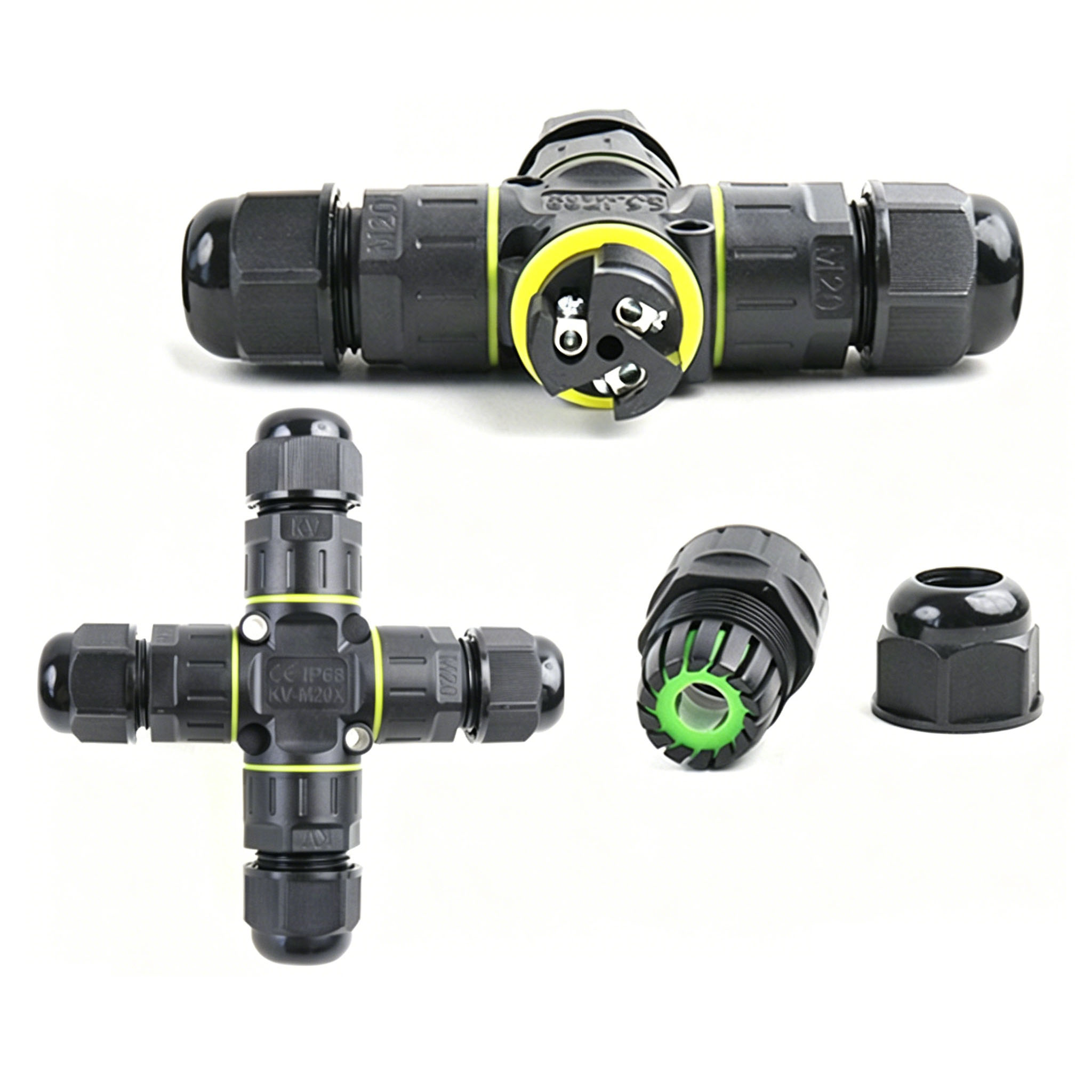 IP68 4-Way Cross Waterproof Co - đánh giá và giá Outdoor Lighting Junction