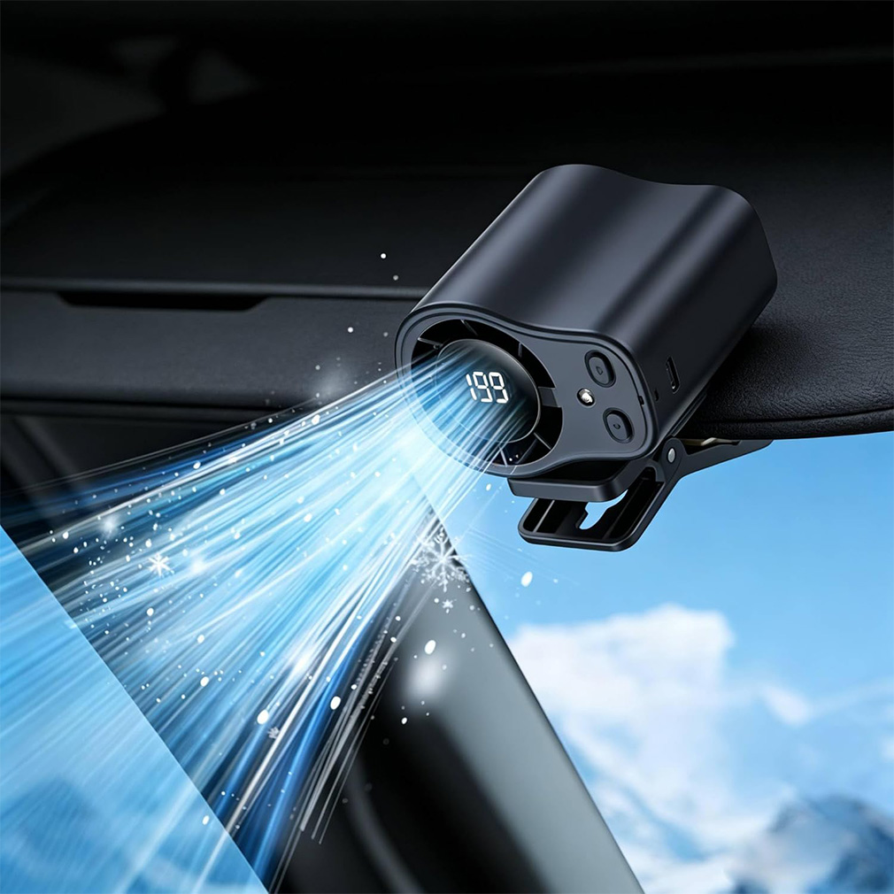 Portable Waist Mounted Cooling - đánh giá và giá Umbrella Led Clip